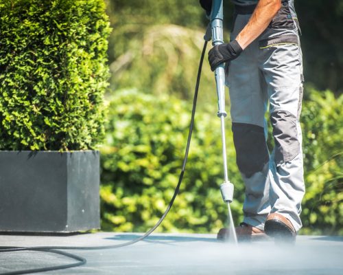 Patio Pressure Cleaning