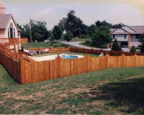 Deck and Fence